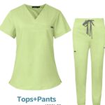 Customize Unisex Scrub Set: Fitted - Neon