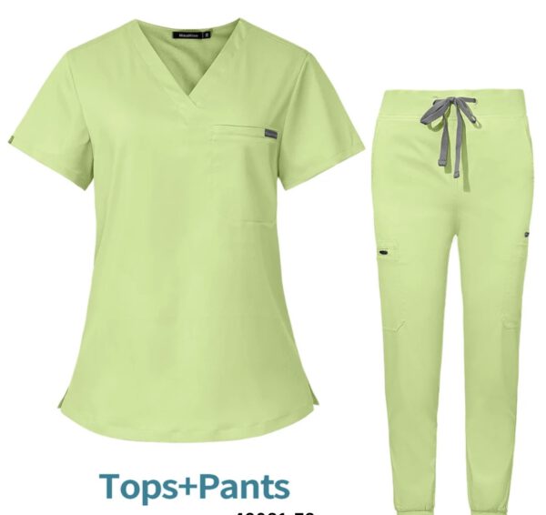 Customize Unisex Scrub Set: Fitted - Neon