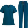 Unisex Scrub Set: Flare - Bright Blue