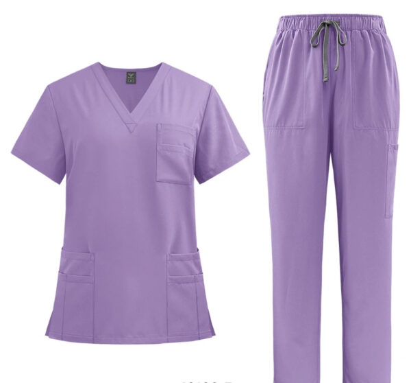 Unisex Scrub Set: Flare - Lavender